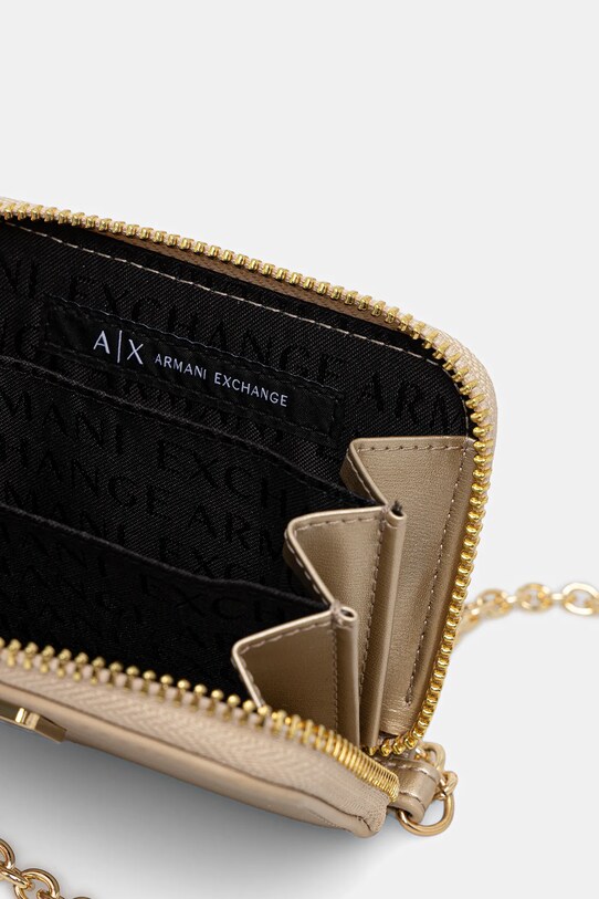 Doplnky Peňaženka Armani Exchange XW000309.AF12153 zlatá