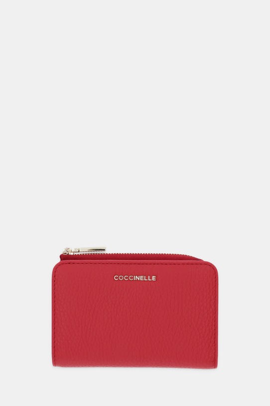 Coccinelle portfel skórzany czerwony E2.MW5.11.D1.01