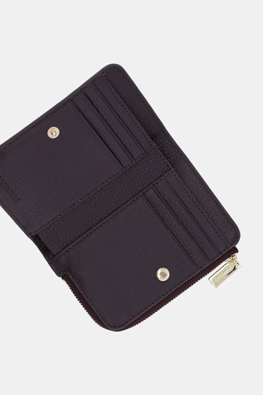 Coccinelle portfel skórzany fioletowy E2.MW5.11.D1.01