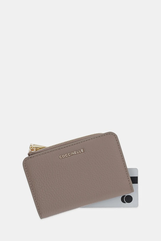 Dodatki Usnjena denarnica Coccinelle E2.MW5.11.D1.01 bež
