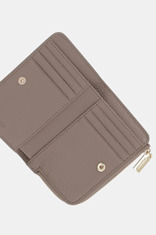 Usnjena denarnica Coccinelle bež E2.MW5.11.D1.01