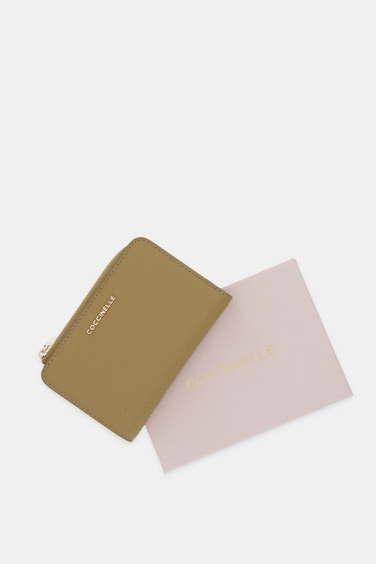 Кожен портфейл Coccinelle E2.MW5.11.D1.01 зелен