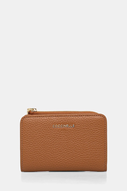 Coccinelle portafoglio in pelle pelle fiore marrone E2.MW5.11.D1.01