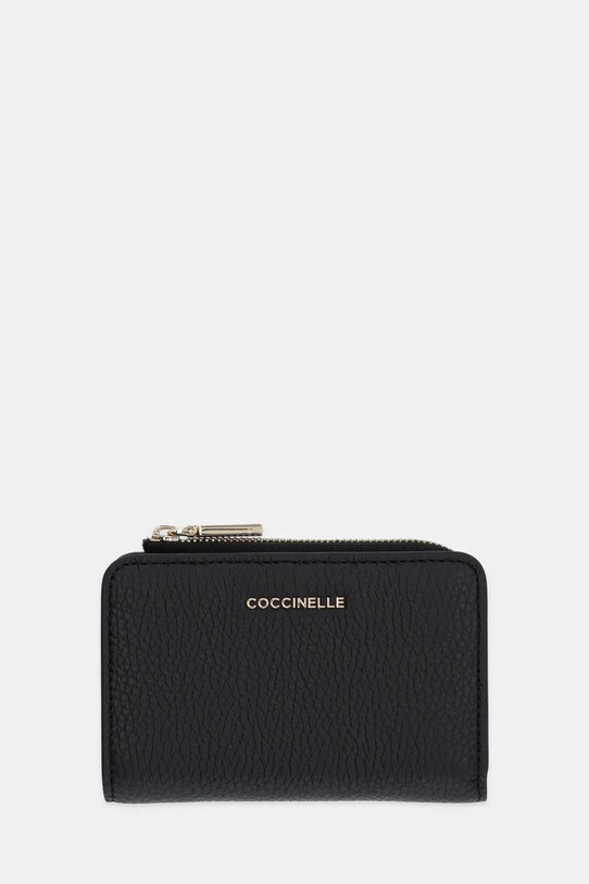 Кожаный кошелек Coccinelle кожа чёрный E2.MW5.11.D1.01