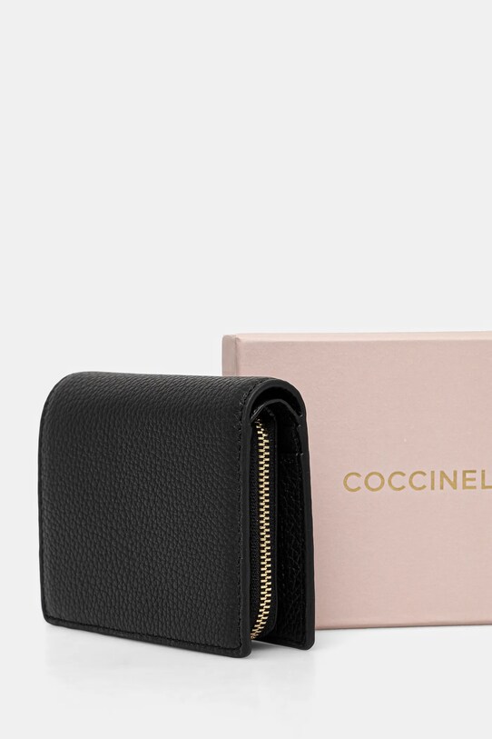 Аксесуари Шкіряний гаманець Coccinelle E2.MW5.11.F2.01 чорний