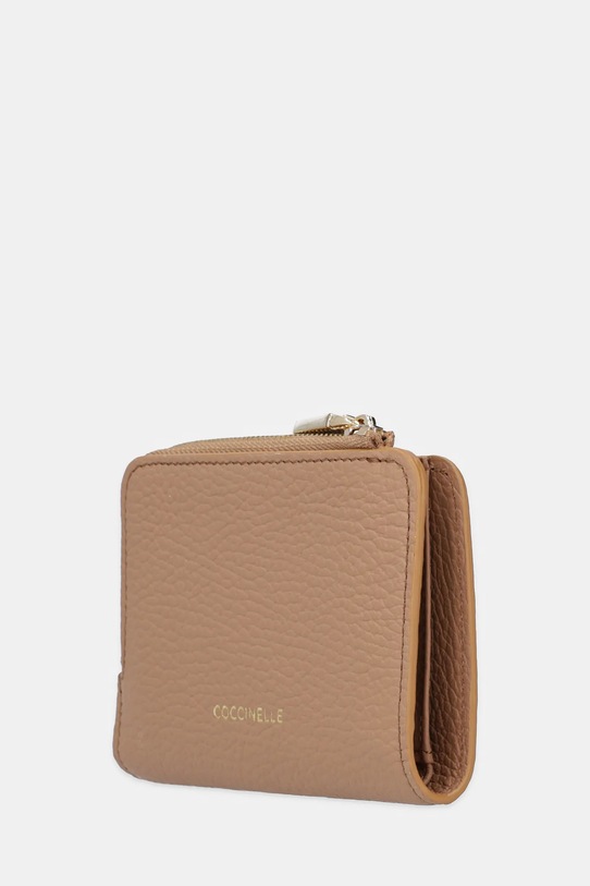 Coccinelle portafoglio in pelle E2.SSL.11.D1.01 beige SS25