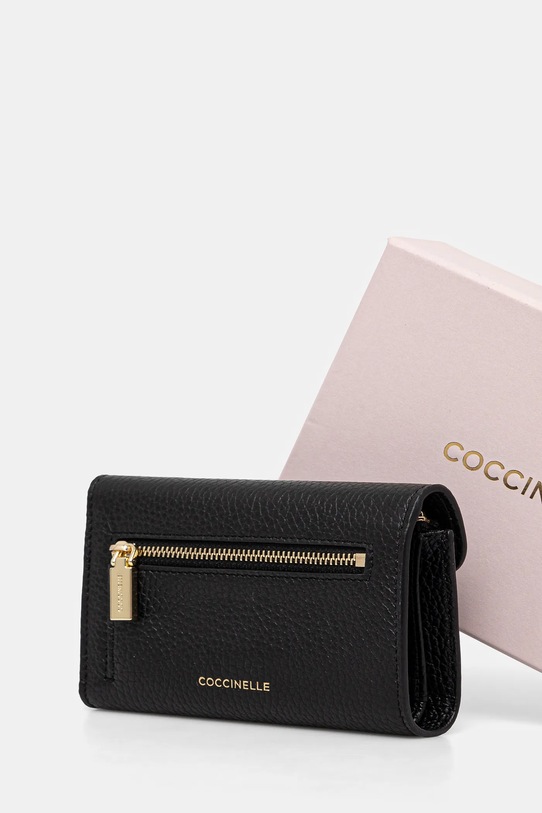 Doplňky Kožená peněženka Coccinelle E2.SSL.11.D6.01 černá