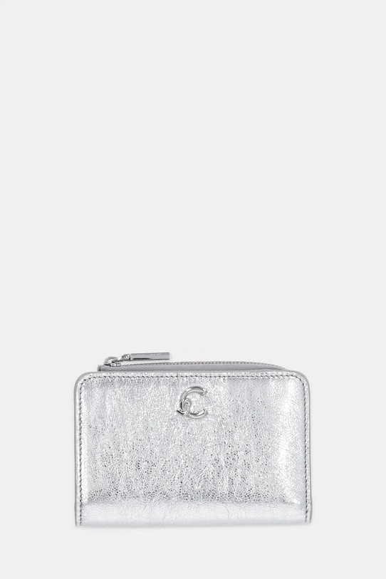 Coccinelle portofel de piele piele argintiu E2.SUB.11.D1.01