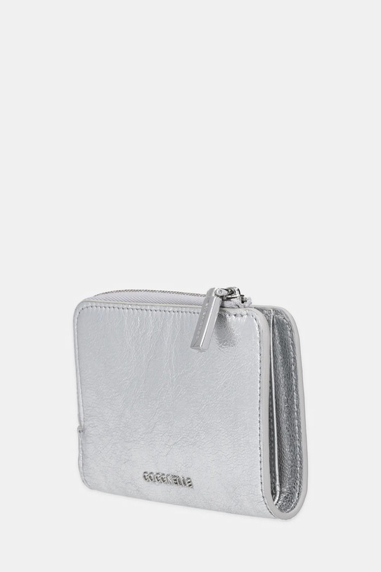 Coccinelle portofel de piele E2.SUB.11.D1.01 argintiu SS25