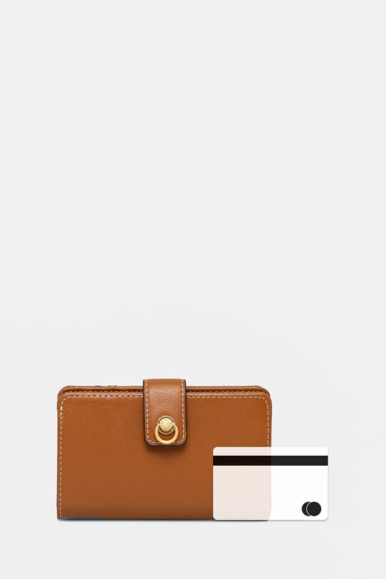 Δερμάτινο πορτοφόλι Gianni Chiarini 0 PF.W.13757.PRCK.BIC καφέ