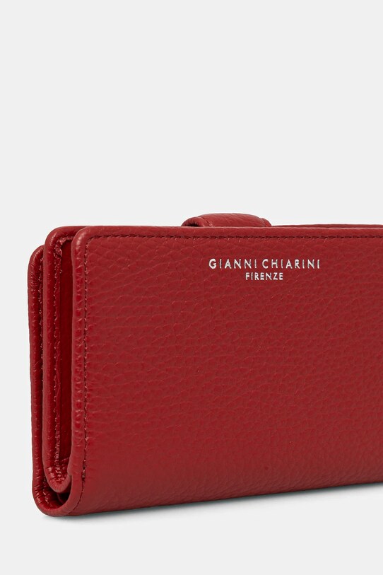 Gianni Chiarini portfel skórzany 0 PF.WBW13757.GRN czerwony SS25