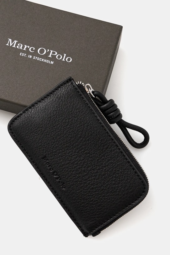 Кожаный кошелек Marc O'Polo чёрный 41019905101110