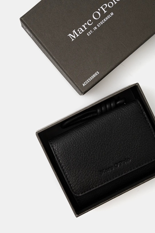 Marc O'Polo bőr pénztárca fekete 41019905802110