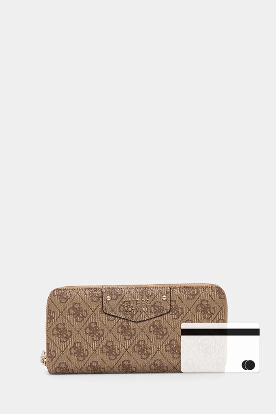 Guess portafoglio ECO BRENTON SWBG83.90146 beige