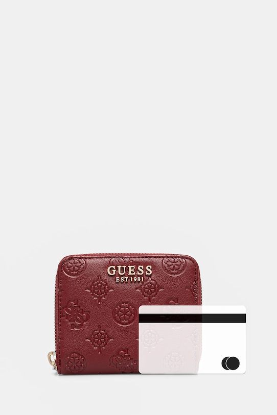 Guess portfel GERTY SWPD95.29137 bordowy