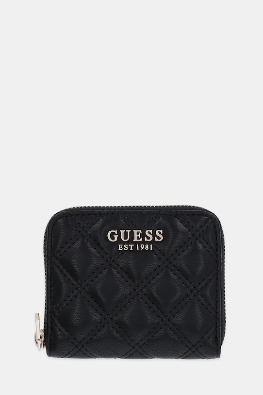 Peňaženka Guess GIULLY imitácia kože čierna SWQG87.48137