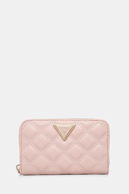 Novčanik Guess GIULLY imitacija zrnate kože roza SWQG87.48140