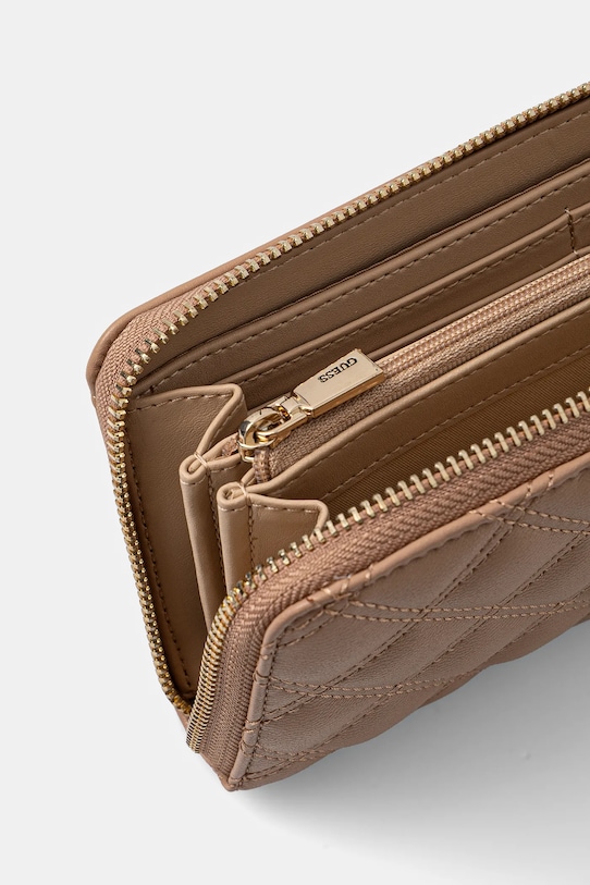 Guess portfel GIULLY SWQG87.48146 beżowy SS25