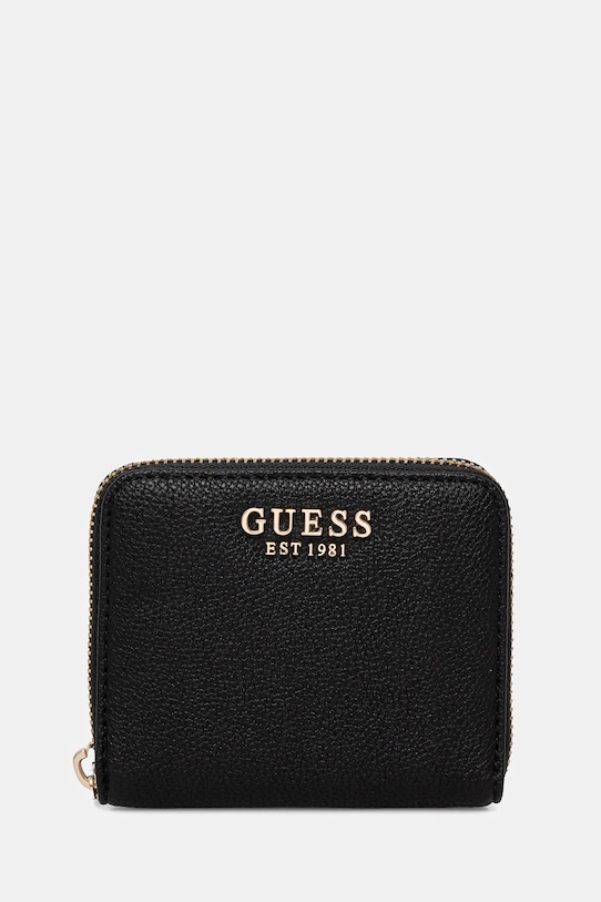 Peňaženka Guess LAUREL imitácia kože čierna SWBG85.00137