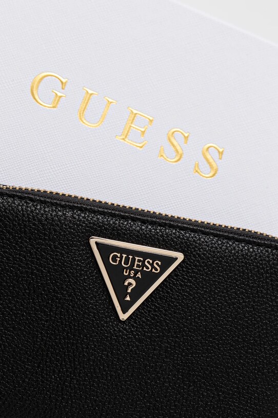 Guess portfel LAUREL czarny SWBG85.00140