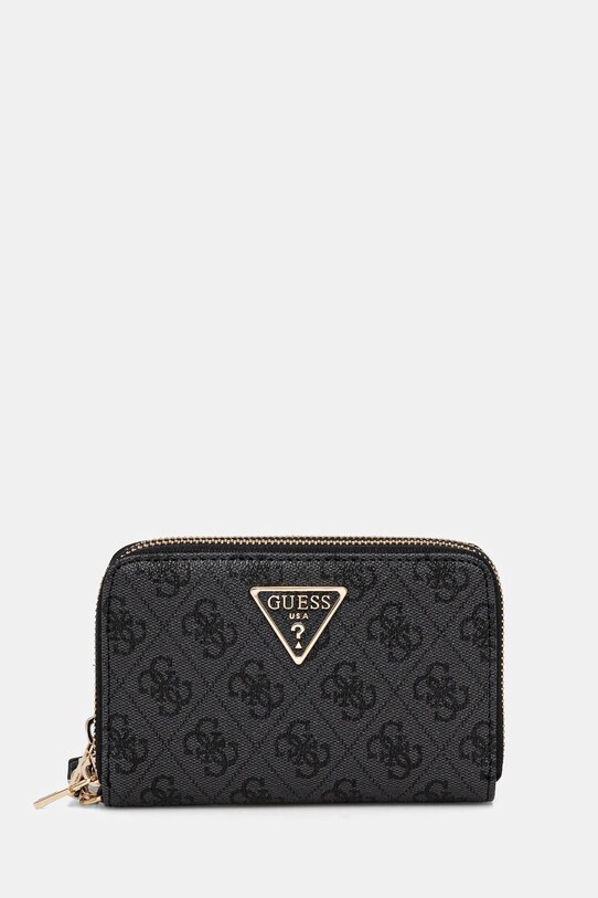 Guess portfel LAUREL imitacja skóry licowej szary SWSG85.00164