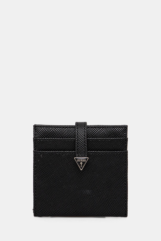 Peňaženka Guess LAUREL jednofarebný čierna SWZG85.00152