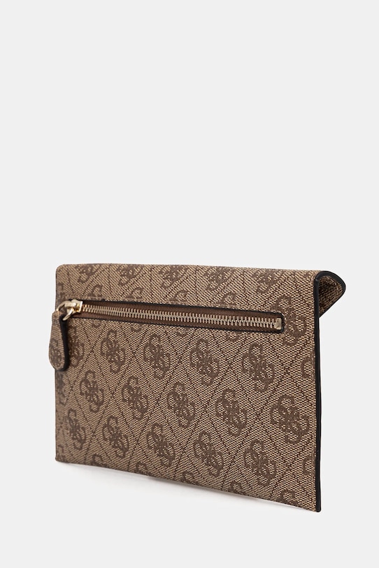 Guess portfel i etui na karty ORLINA TWX953.10610 brązowy SS25