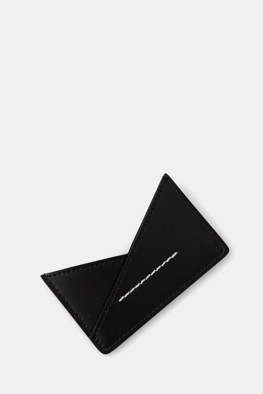 MM6 Maison Margiela etui na karty skórzane SA6UI0014.P7183 czarny SS25