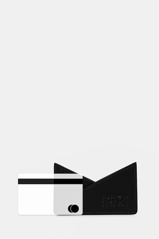 Δερμάτινη θήκη για κάρτες MM6 Maison Margiela μαύρο SA6UI0014.P7183