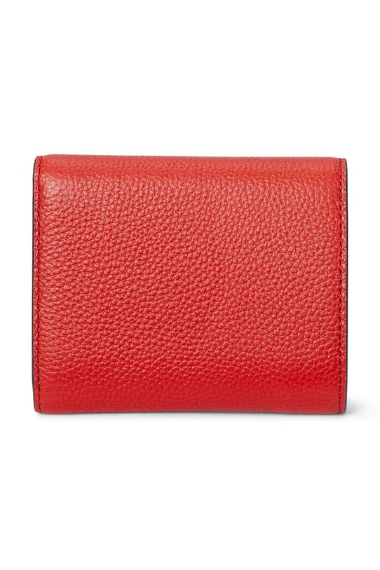 Шкіряний гаманець Lauren Ralph Lauren 432966782 помаранчевий SS25
