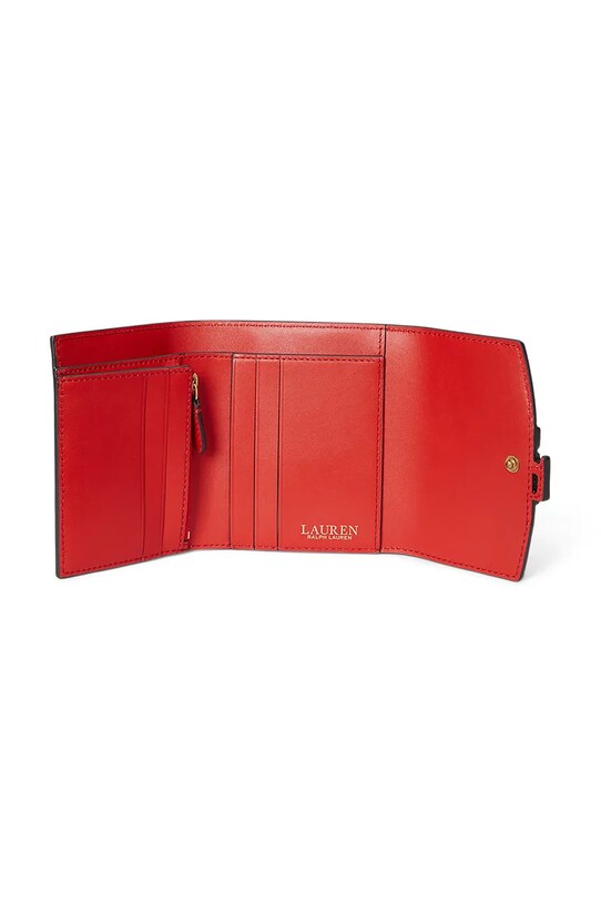 Аксесуари Шкіряний гаманець Lauren Ralph Lauren 432966782 помаранчевий