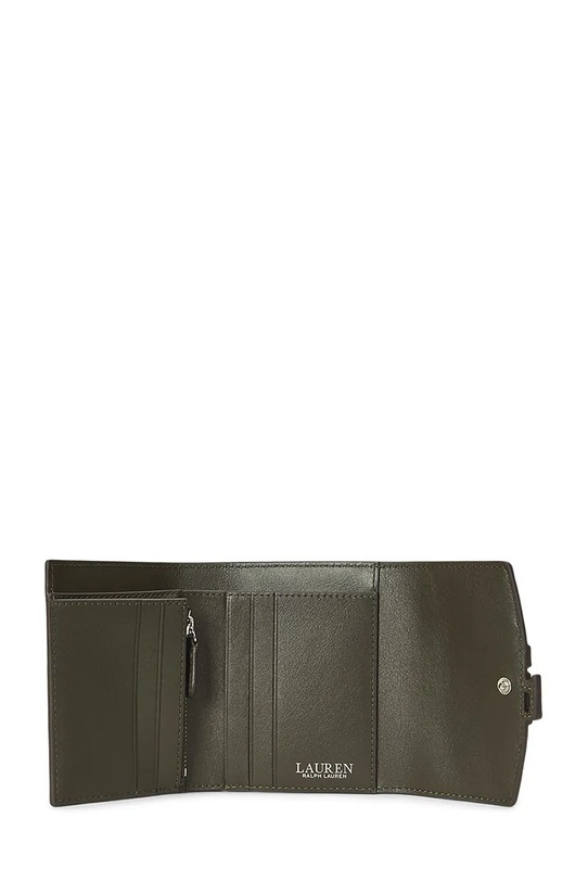 Аксессуары Кожаный кошелек Lauren Ralph Lauren 432966782 зелёный