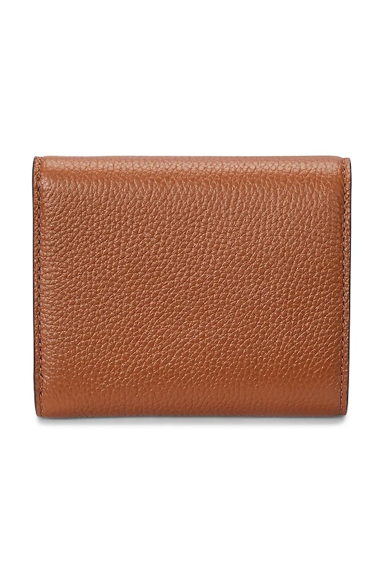 Кожаный кошелек Lauren Ralph Lauren 432966782 коричневый AW25