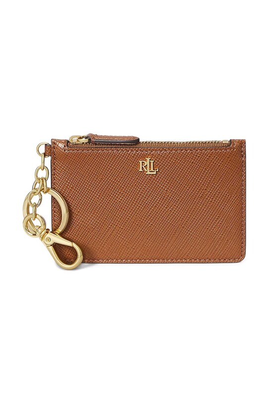 Lauren Ralph Lauren portofel de piele piele maro 432966789