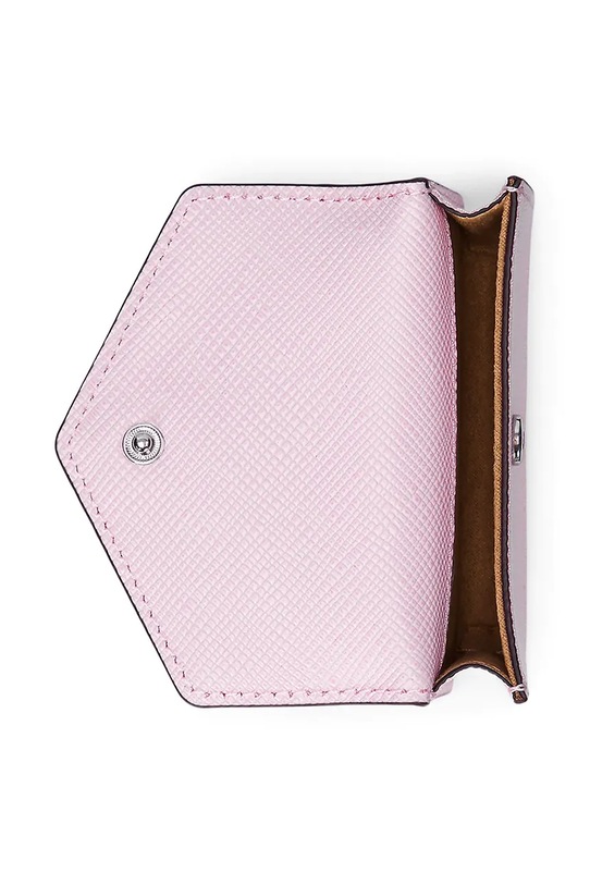 Accesorii Lauren Ralph Lauren portofel de piele 432967060 roz