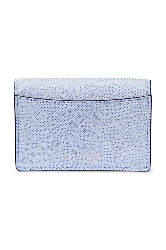 Lauren Ralph Lauren portfel skórzany 432967060 niebieski SS25
