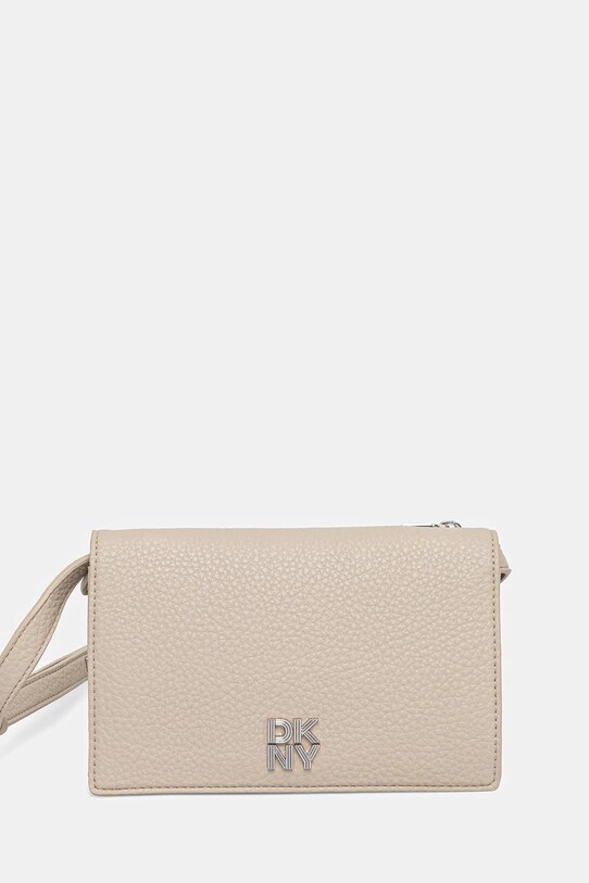 Dkny portfel syntetyczny beżowy R445AH95