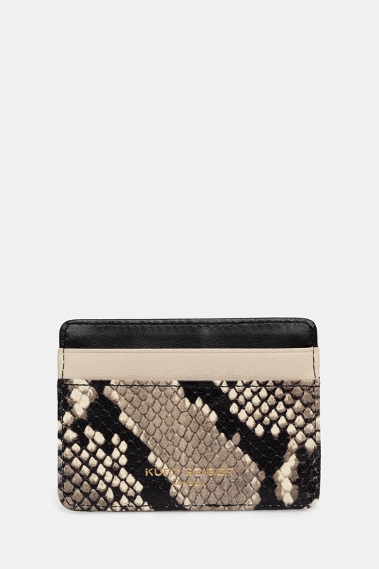 Кожаный чехол на карты Kurt Geiger London 1274699189 бежевый SS25