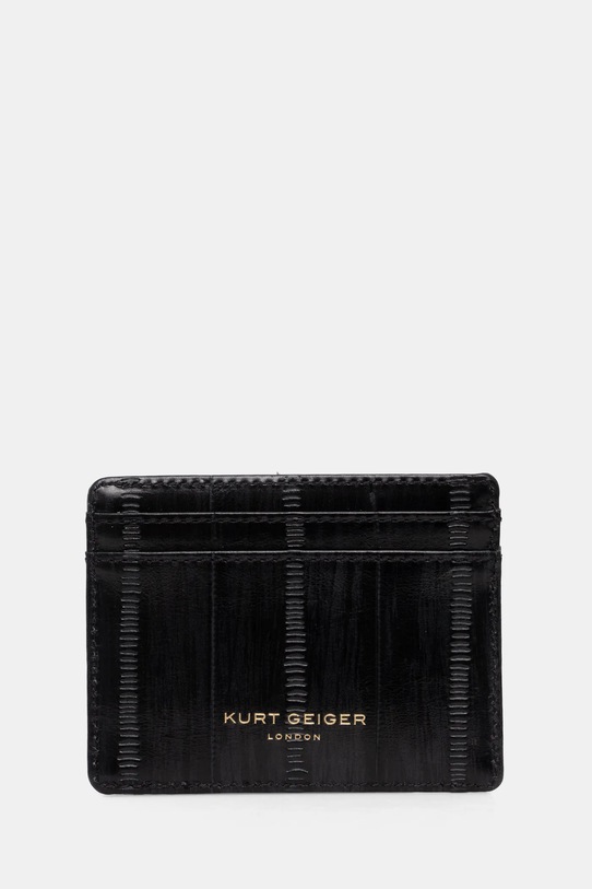 Kurt Geiger London card-holder din piele 4019700119 negru SS25