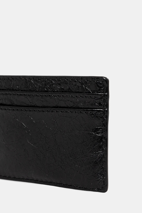 Accesorii MICHAEL Michael Kors husă din piele pentru carduri 32R5GJ6D1L negru