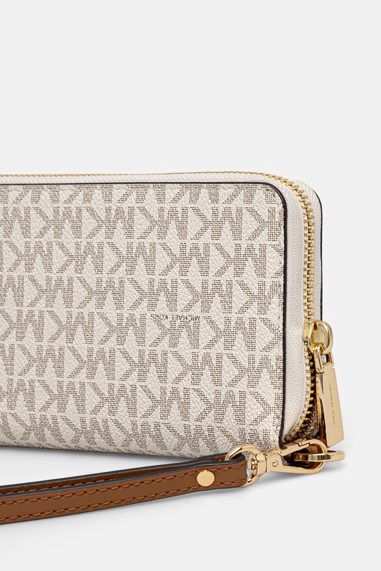 Akcesoria MICHAEL Michael Kors portfel 32F1GJ6E2B beżowy