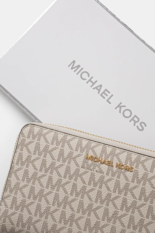 MICHAEL Michael Kors portfel beżowy 32F1GJ6E2B