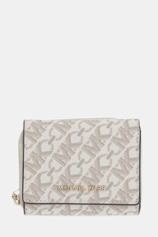 Peňaženka MICHAEL Michael Kors vzorovaný béžová 32S4G8ED8B