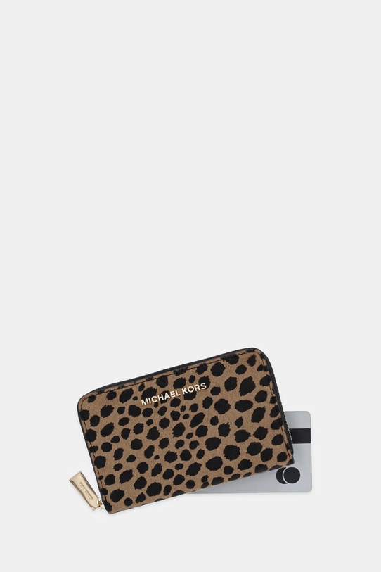 Accesorii MICHAEL Michael Kors portofel de piele 32R5GJ6D0O maro