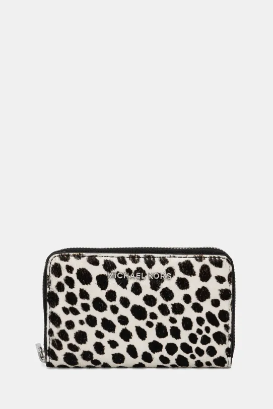 Kožni novčanik MICHAEL Michael Kors zrnata koža crna 32R5SJ6D0O