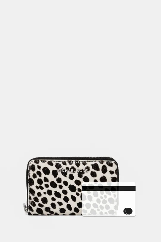 Kožni novčanik MICHAEL Michael Kors 32R5SJ6D0O crna