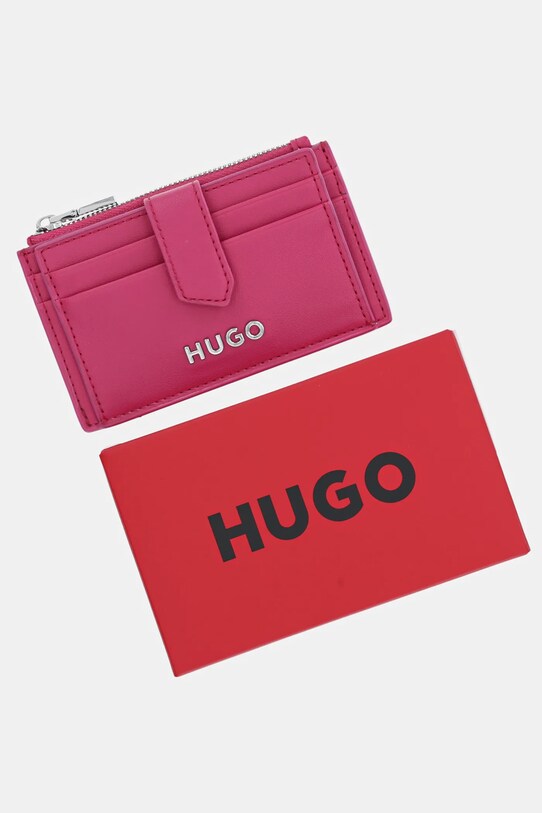 Pouzdro na karty HUGO růžová 50541705