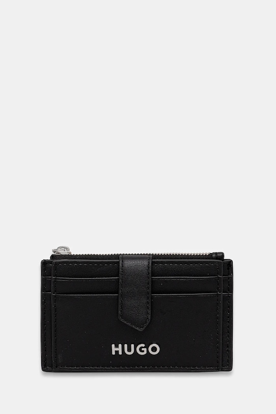 HUGO card-holder imitatie de piele negru 50541705