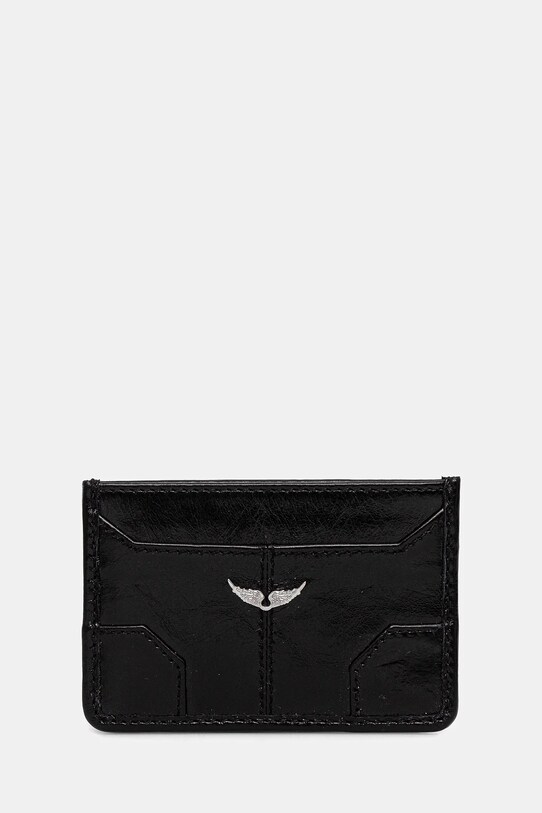 ZADIG&VOLTAIRE carcasa din piele Planet friendly negru LWBA02517.19W.001