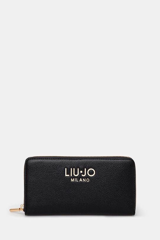 Liu Jo portfel imitacja skóry licowej czarny AA5155.E0033